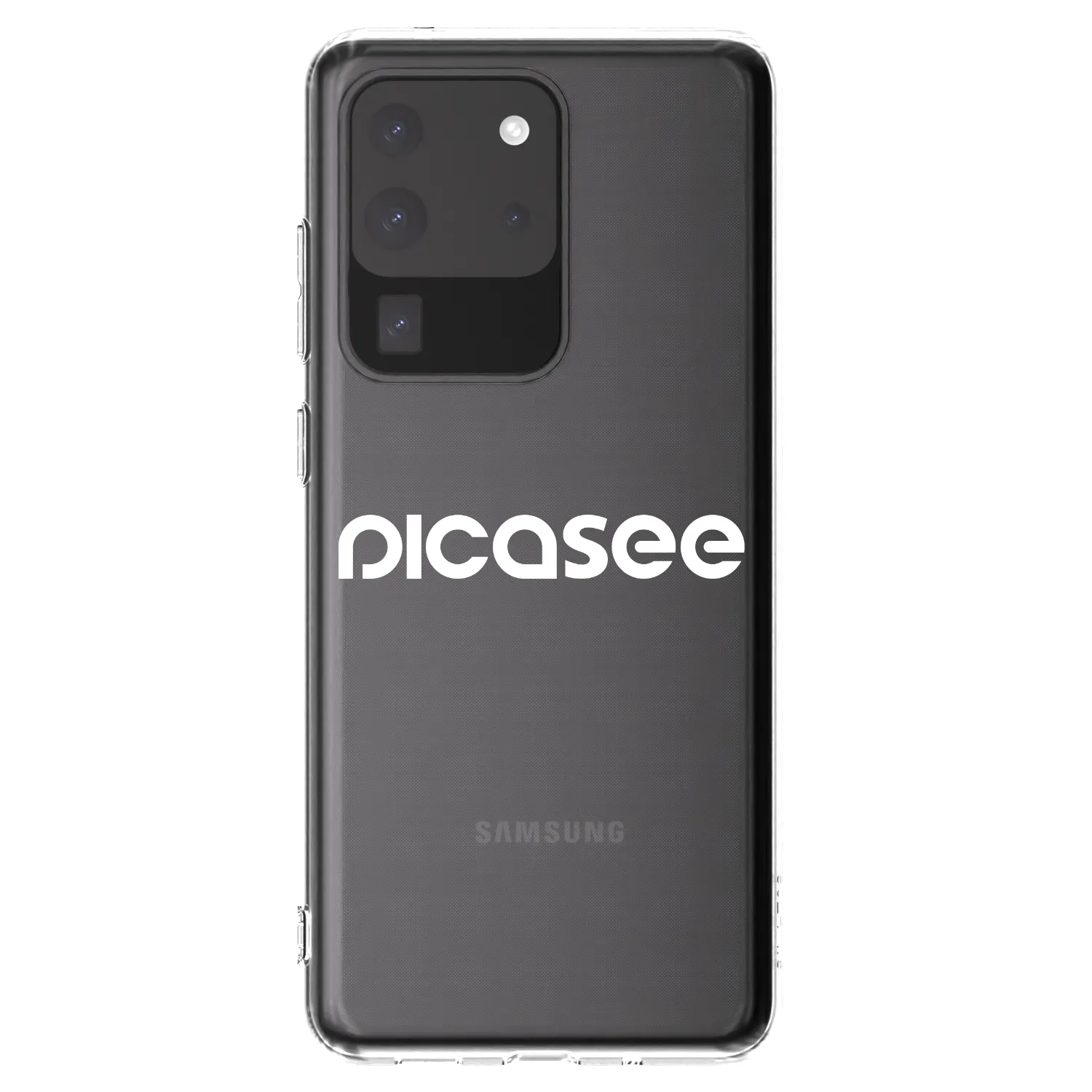 Picasee silikónový prehľadný obal pre Samsung Galaxy S20 Ultra 5G G988F - Picasee - new logo - white