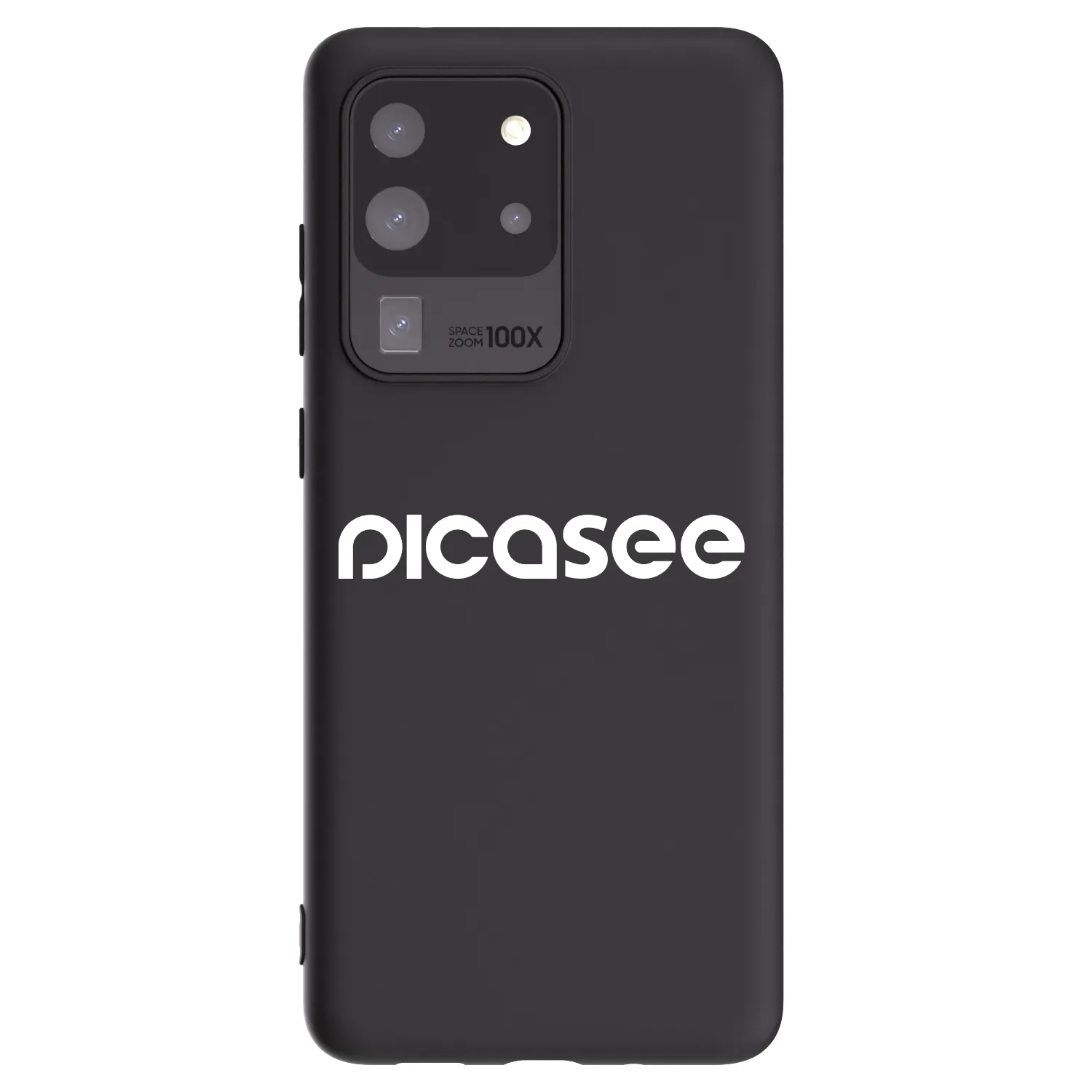 Picasee silikónový čierny obal pre Samsung Galaxy S20 Ultra 5G G988F - Picasee - new logo - white