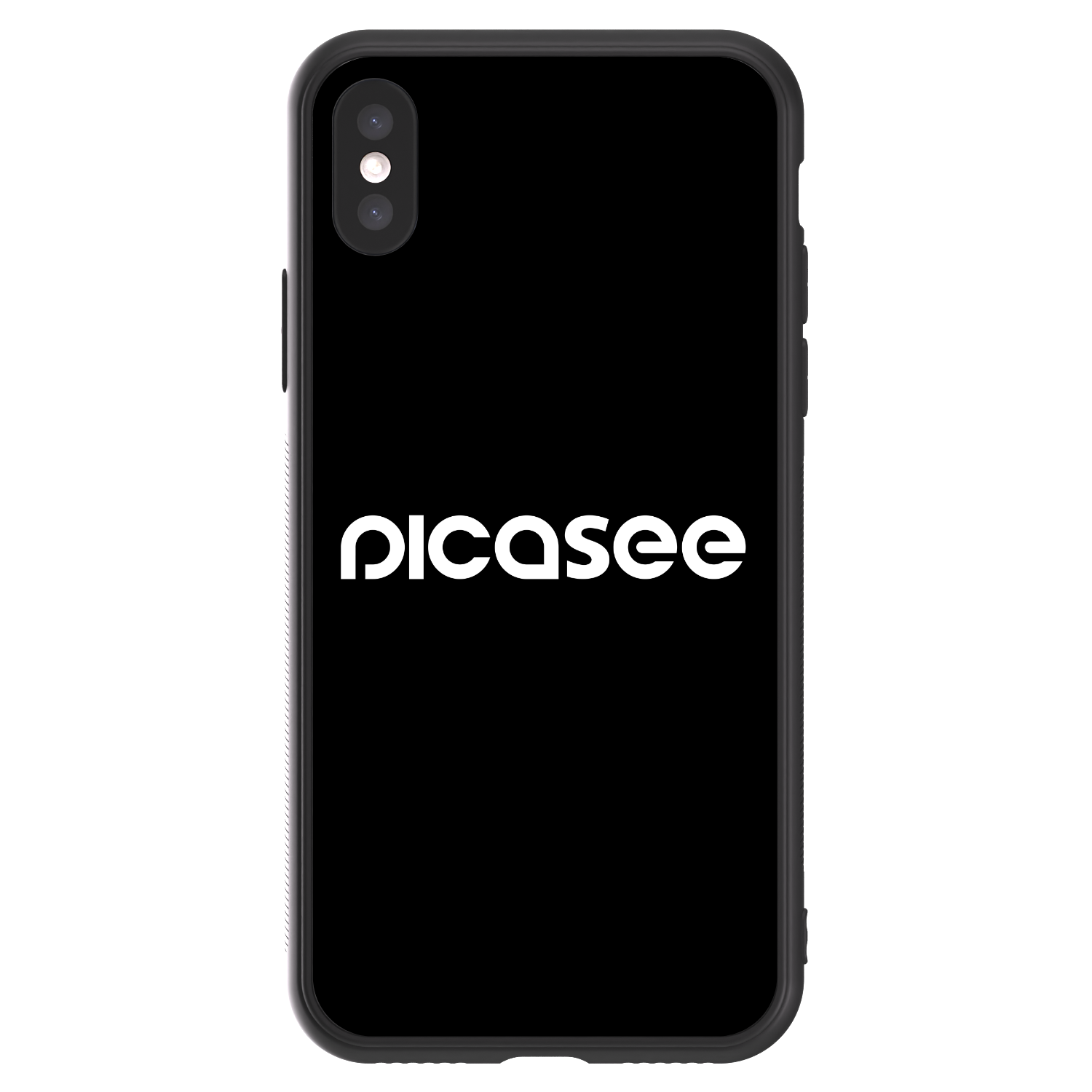 Picasee ULTIMATE CASE pro Apple iPhone X/XS - Picasee - new logo - white