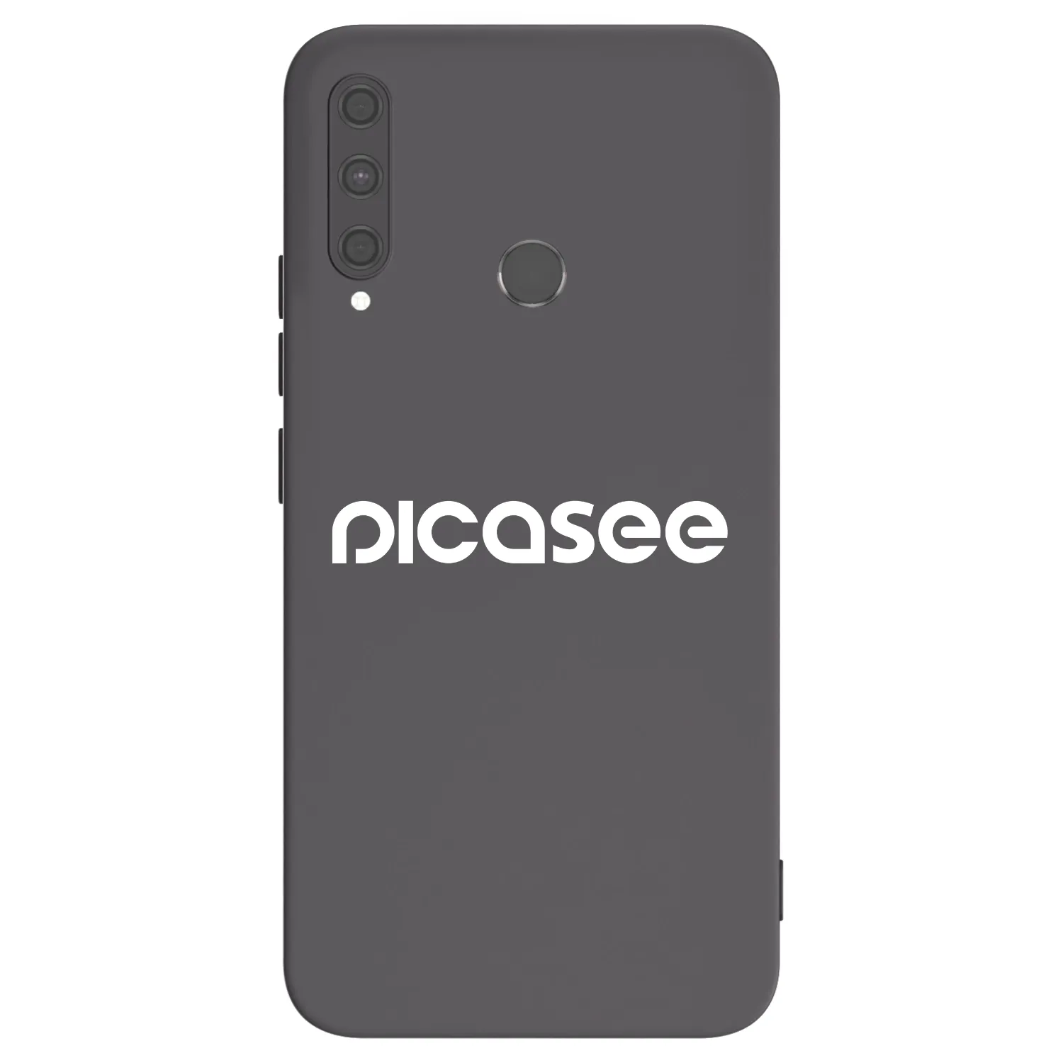 Picasee silikónový čierny obal pre Huawei P40 Lite E - Picasee - new logo - white
