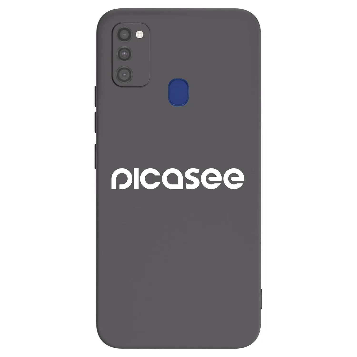 Picasee silikónový čierny obal pre Samsung Galaxy M21 M215F - Picasee - new logo - white