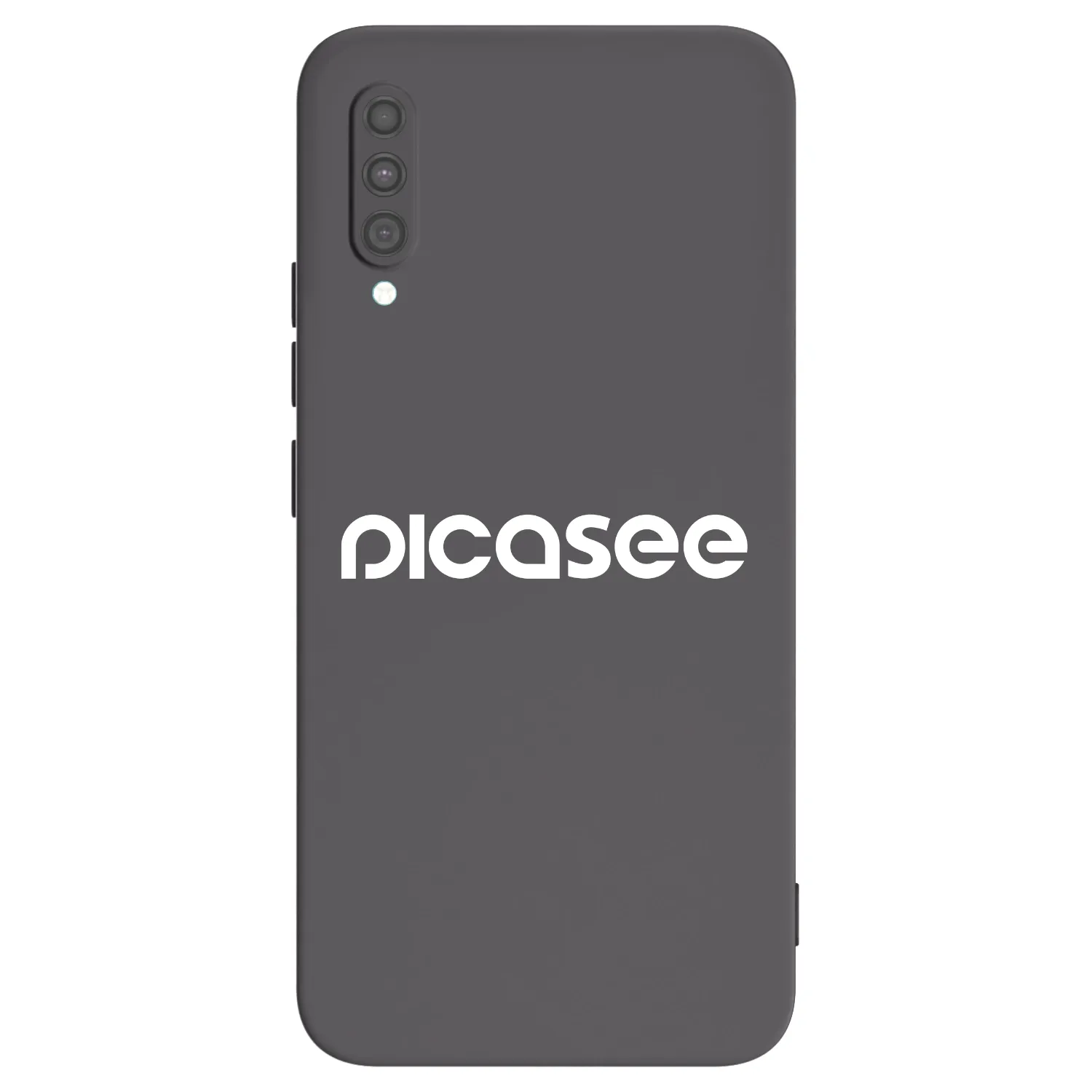 Picasee silikónový čierny obal pre Samsung Galaxy A30s A307F - Picasee - new logo - white