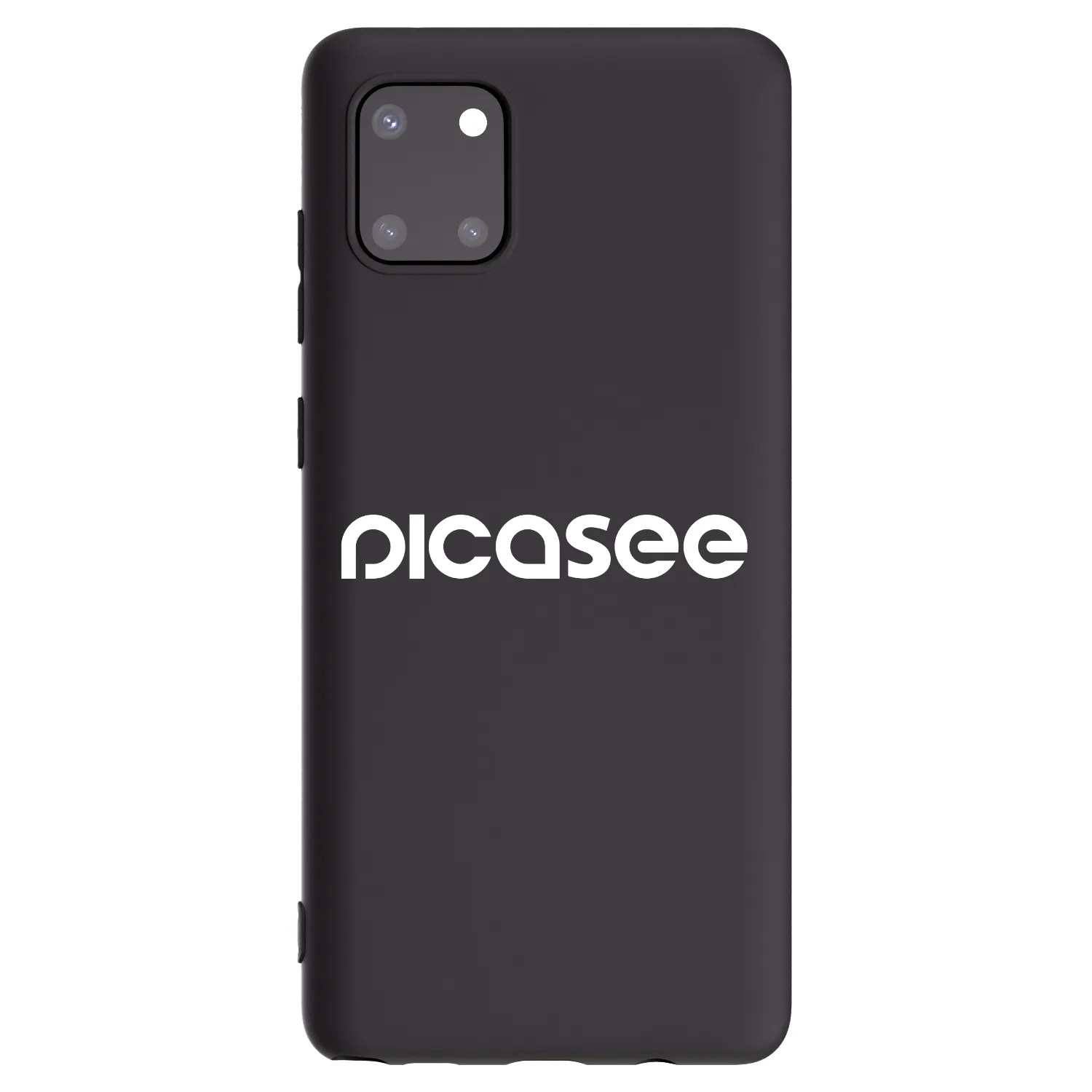 Picasee silikónový čierny obal pre Samsung Galaxy Note 10 Lite N770F - Picasee - new logo - white