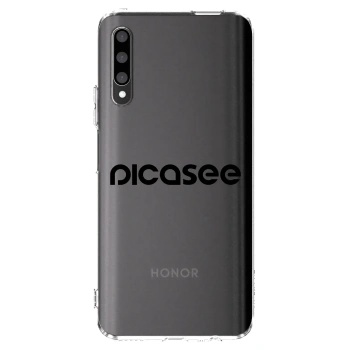 Picasee silikónový prehľadný obal pre Honor 9X Pro - Picasee - new logo - black