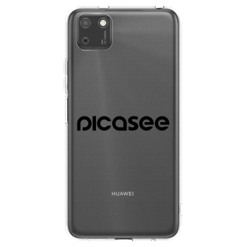 Picasee silikónový prehľadný obal pre Huawei Y5P - Picasee - new logo - black