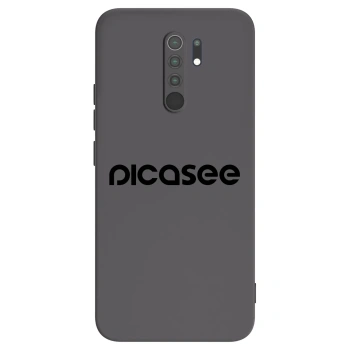 Picasee silikónový čierny obal pre Xiaomi Redmi 9 - Picasee - new logo - black