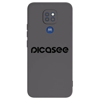 Obal pre Motorola Moto G9 Play - Picasee - new logo - black