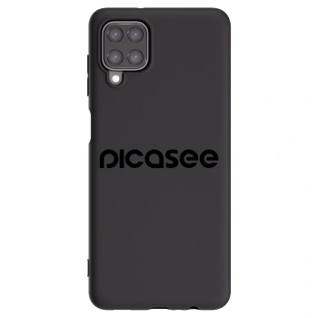 Picasee silikónový čierny obal pre Samsung Galaxy A12 A125F - Picasee - new logo - black