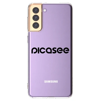 Picasee silikónový prehľadný obal pre Samsung Galaxy S21+ 5G G996F - Picasee - new logo - black