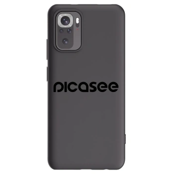 Picasee silikónový čierny obal pre Xiaomi Redmi Note 10 - Picasee - new logo - black