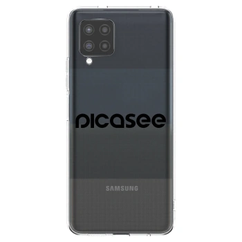 Picasee silikónový prehľadný obal pre Samsung Galaxy A42 A426B - Picasee - new logo - black