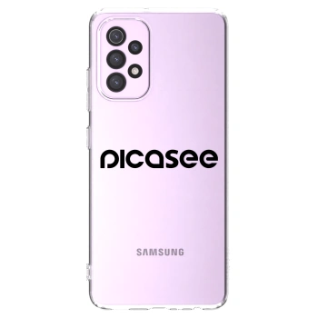 Picasee silikónový prehľadný obal pre Samsung Galaxy A32 5G A326B - Picasee - new logo - black