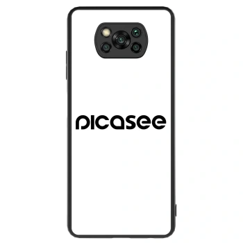 Obal pre Xiaomi Poco X3 - Picasee - new logo - black
