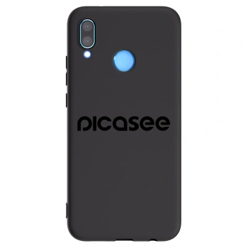 Picasee silikónový čierny obal pre Huawei P20 Lite - Picasee - new logo - black