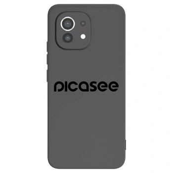 Picasee silikónový čierny obal pre Xiaomi Mi 11 - Picasee - new logo - black
