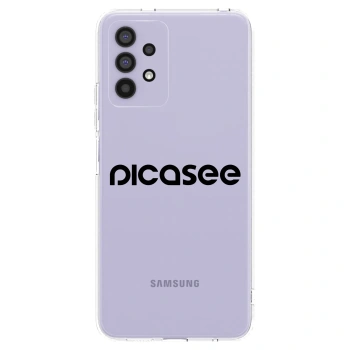 Picasee silikónový prehľadný obal pre Samsung Galaxy A32 4G SM-A325F - Picasee - new logo - black