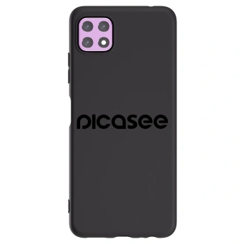 Picasee silikónový čierny obal pre Samsung Galaxy A22 A226B 5G - Picasee - new logo - black