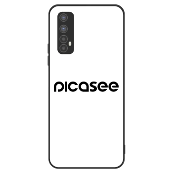 Obal pre Realme 7 - Picasee - new logo - black
