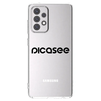 Picasee silikónový prehľadný obal pre Samsung Galaxy A52s 5G A528B - Picasee - new logo - black