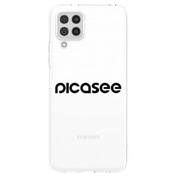 Picasee silikónový prehľadný obal pre Samsung Galaxy A22 A225F 4G - Picasee - new logo - black