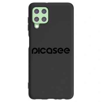 Picasee silikónový čierny obal pre Samsung Galaxy A22 A225F 4G - Picasee - new logo - black