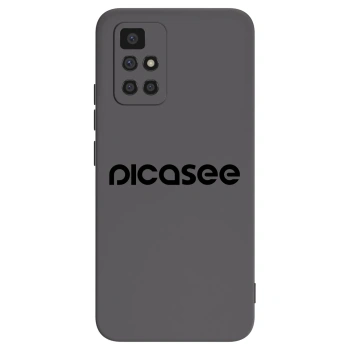 Picasee silikónový čierny obal pre Xiaomi Redmi 10 - Picasee - new logo - black