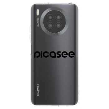 Picasee silikónový prehľadný obal pre Huawei Nova 8i - Picasee - new logo - black