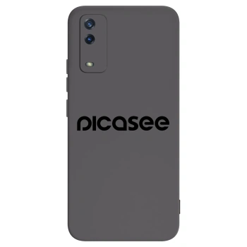 Picasee silikónový čierny obal pre Vivo Y11s - Picasee - new logo - black
