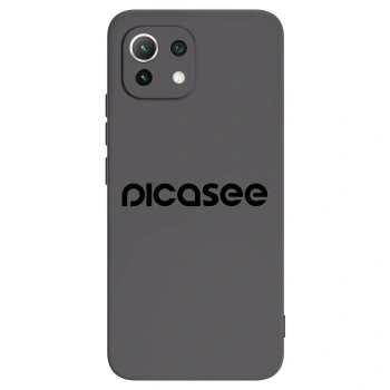 Picasee silikónový čierny obal pre Xiaomi 11 Lite 5G NE - Picasee - new logo - black