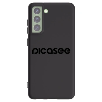 Picasee silikónový čierny obal pre Samsung Galaxy S21 FE 5G - Picasee - new logo - black