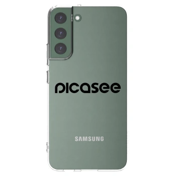 Picasee silikónový prehľadný obal pre Samsung Galaxy S22+ 5G - Picasee - new logo - black