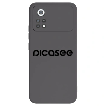 Picasee silikónový čierny obal pre Xiaomi Poco X4 Pro 5G - Picasee - new logo - black