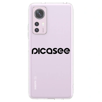 Picasee silikónový prehľadný obal pre Xiaomi 12 - Picasee - new logo - black