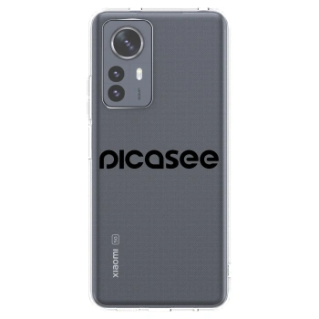 Picasee silikónový prehľadný obal pre Xiaomi 12 Pro - Picasee - new logo - black