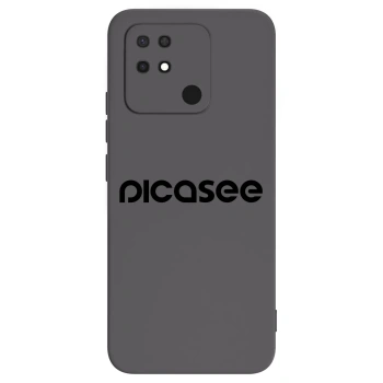 Picasee silikónový čierny obal pre Xiaomi Redmi 10C - Picasee - new logo - black