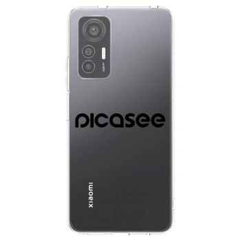 Picasee silikónový prehľadný obal pre Xiaomi 12 Lite - Picasee - new logo - black