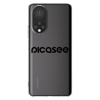 Picasee silikónový prehľadný obal pre Honor X7 - Picasee - new logo - black