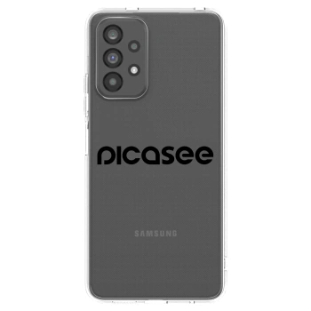 Picasee silikónový prehľadný obal pre Samsung Galaxy A73 5G - Picasee - new logo - black