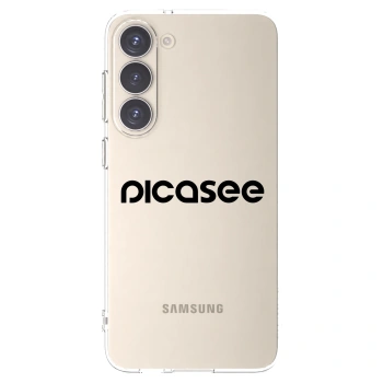 Picasee silikónový prehľadný obal pre Samsung Galaxy S23+ 5G - Picasee - new logo - black