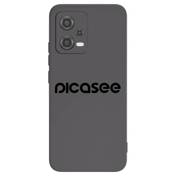 Picasee silikónový čierny obal pre Xiaomi Poco X5 - Picasee - new logo - black