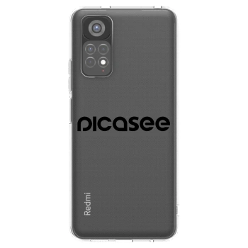 Picasee silikónový prehľadný obal pre Xiaomi Redmi Note 11S 5G - Picasee - new logo - black