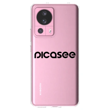 Picasee silikónový prehľadný obal pre Xiaomi 13 Lite - Picasee - new logo - black