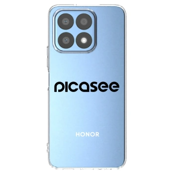 Picasee silikónový prehľadný obal pre Honor X8a - Picasee - new logo - black