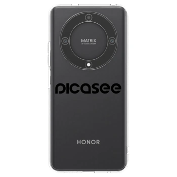 Picasee silikónový prehľadný obal pre Honor Magic5 Lite 5G - Picasee - new logo - black