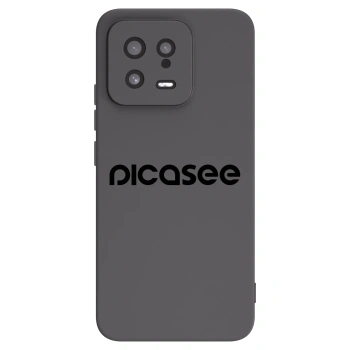 Picasee silikónový čierny obal pre Xiaomi 13 - Picasee - new logo - black