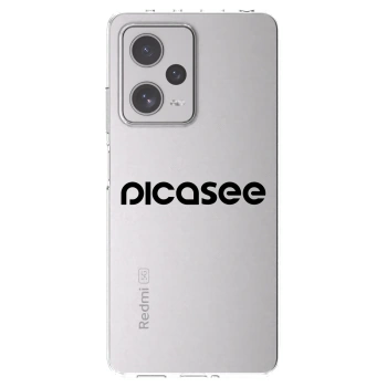Picasee silikónový prehľadný obal pre Xiaomi Redmi Note 12 Pro+ 5G - Picasee - new logo - black