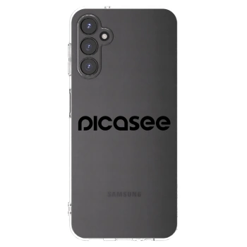 Picasee silikónový prehľadný obal pre Samsung Galaxy A14 4G A145R - Picasee - new logo - black