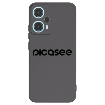 Picasee silikónový čierny obal pre Xiaomi Poco F5 - Picasee - new logo - black