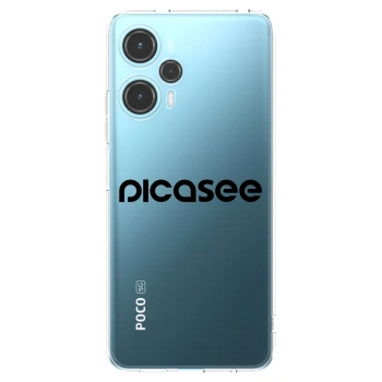 Picasee silikónový prehľadný obal pre Xiaomi Poco F5 - Picasee - new logo - black