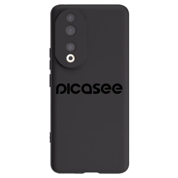 Picasee silikónový čierny obal pre Honor 90 5G - Picasee - new logo - black